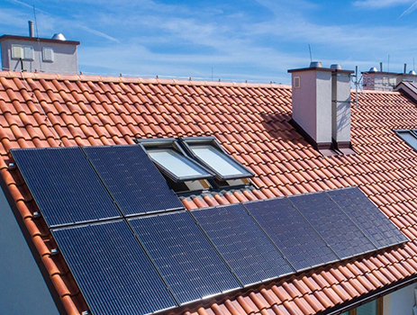 solar roof mount system