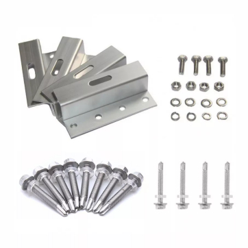 Solar Panel Mounting Aluminum Z Bracket