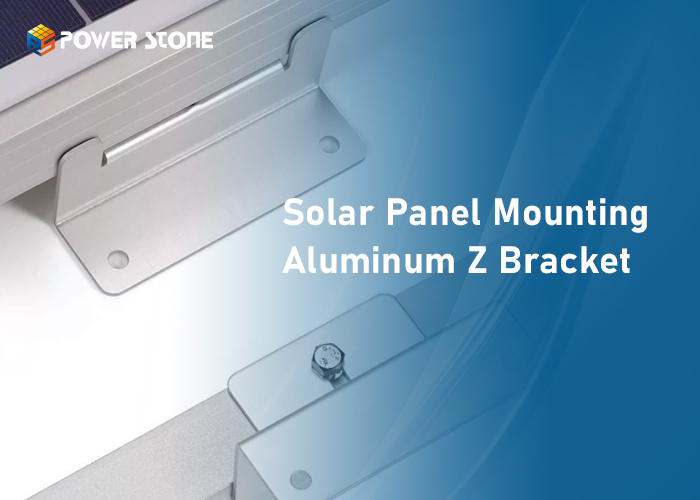 Solar Panel Mounting Aluminum Z Bracket
