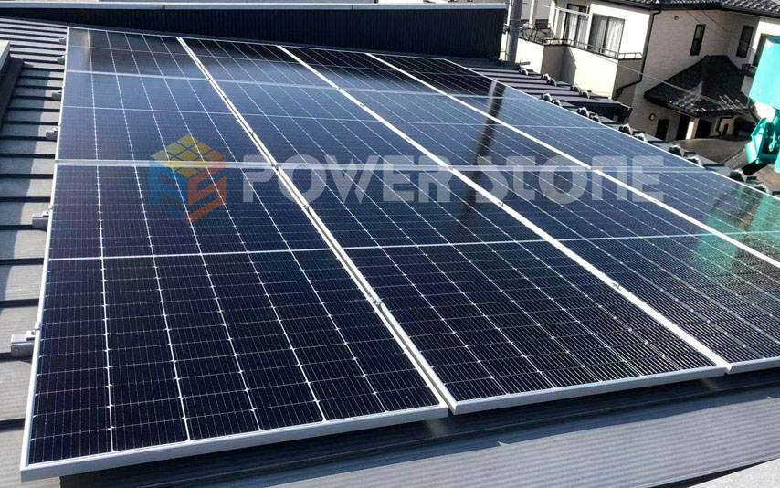 Stand Seam Roof Mounting Syste in Japan