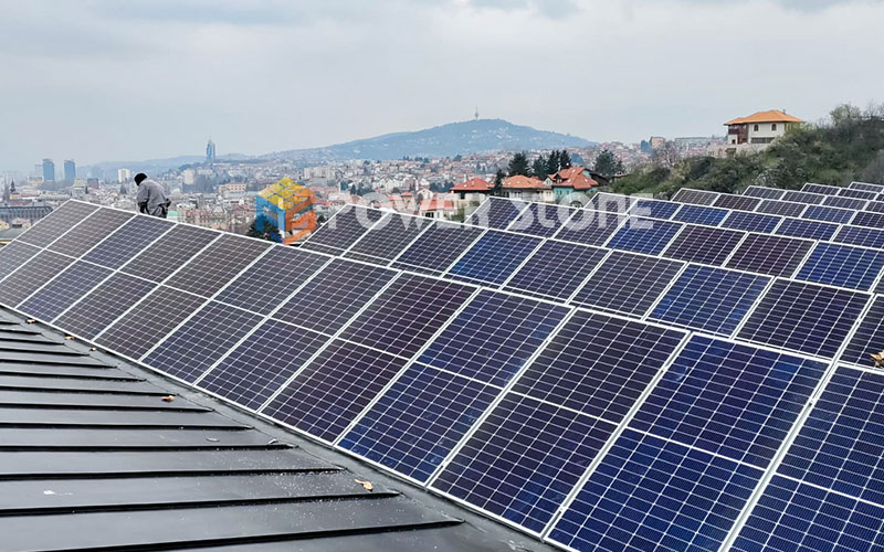 Bosnia and Herzegovina 93.38KW solar roof mounting system