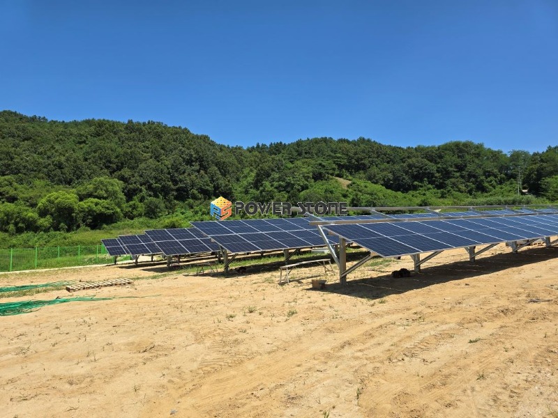 Ground solar panel mount