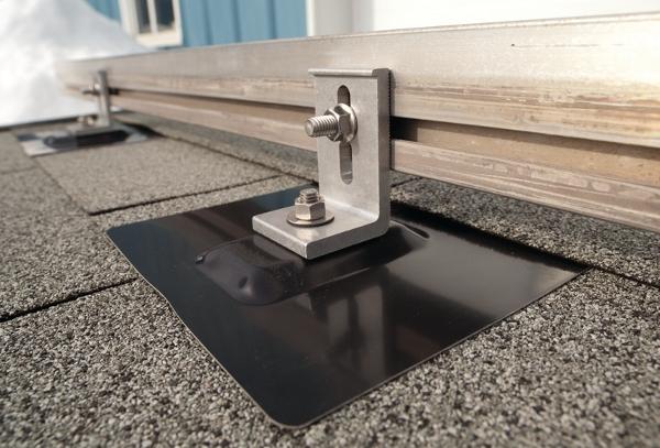 pitched roof solar mount