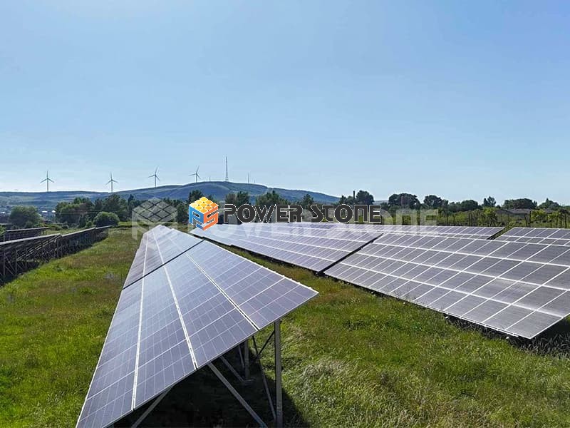 solar panel racks ground