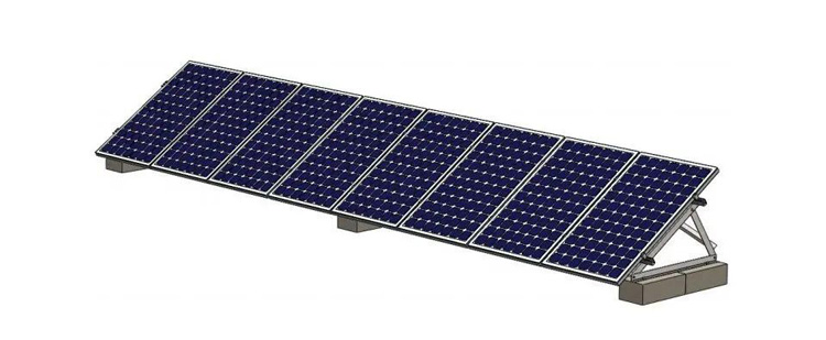 Triangle Ballast Mounting with Pre-Assembled Components
