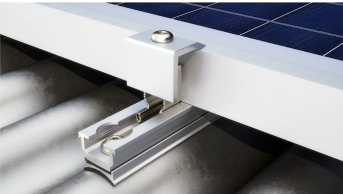 solar roof mount system