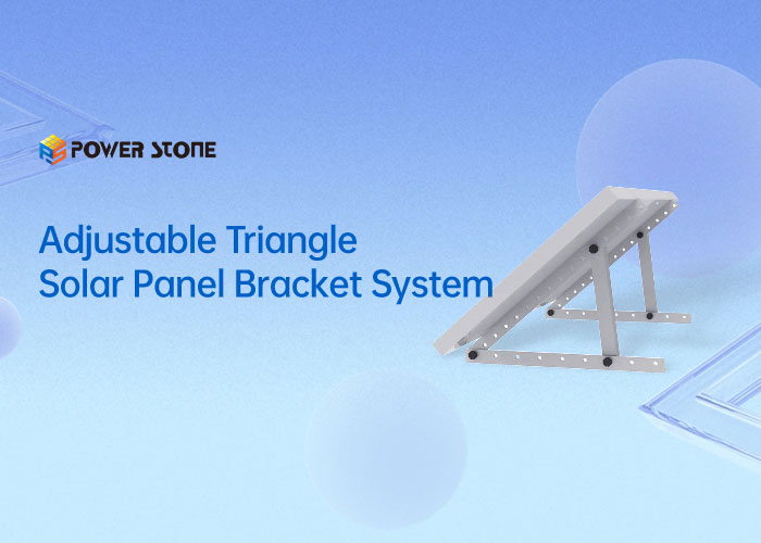 Adjustable Triangle Solar Panel Bracket System