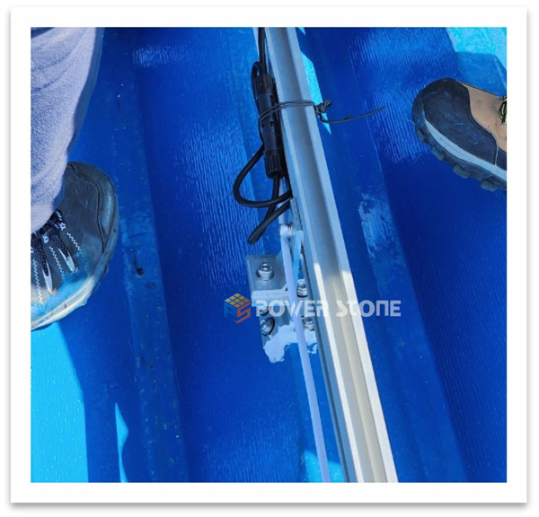 metal roof solar mounting system
