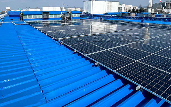 solar panel L feet mount