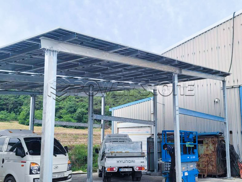 Solar carport pv