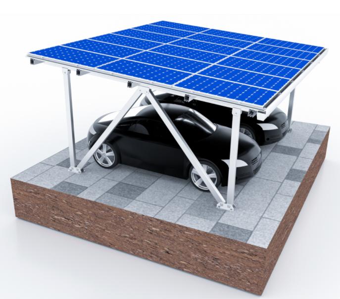 Solar carport pv ground