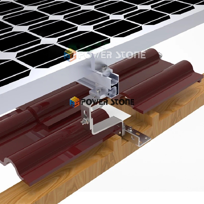 double adjustable tile mounting hook