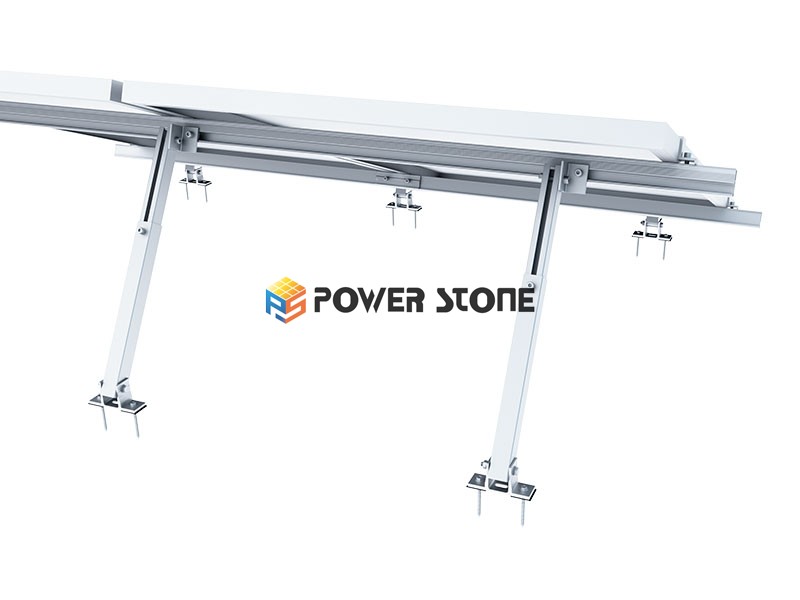 Adjustable tilt solar mount