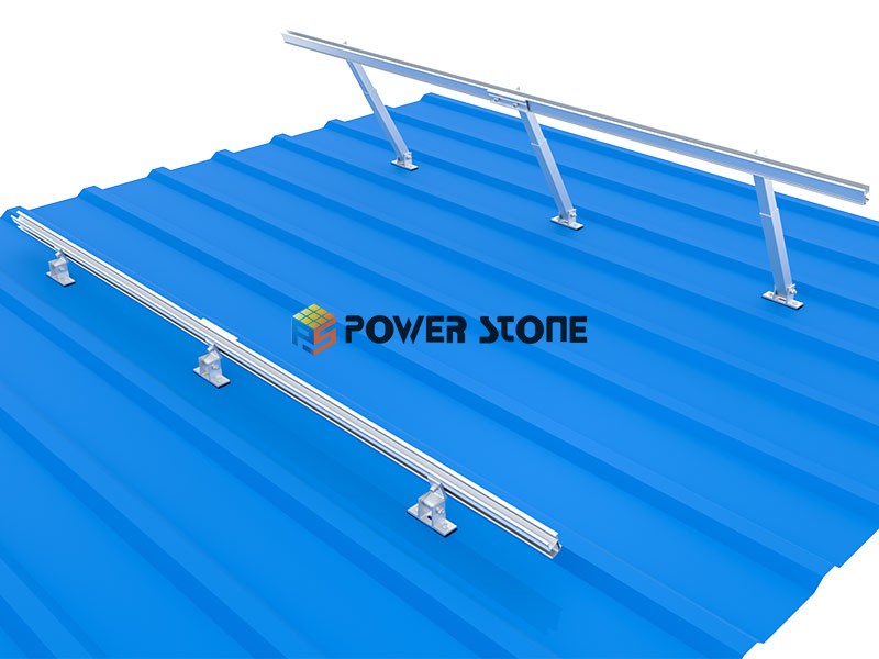 Flexible solar panel mount