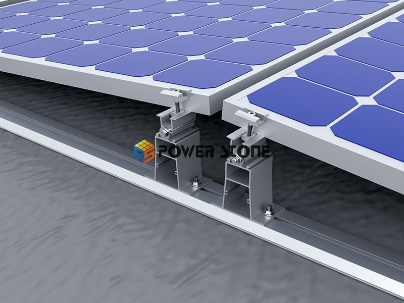 5 degrees solar ballasted mounting