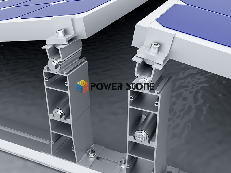 Flat roof solar mount rack