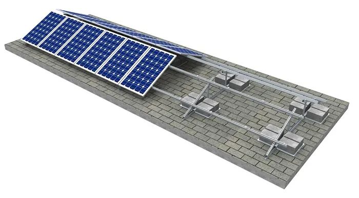 Aluminum Ballasted Flat Roof 