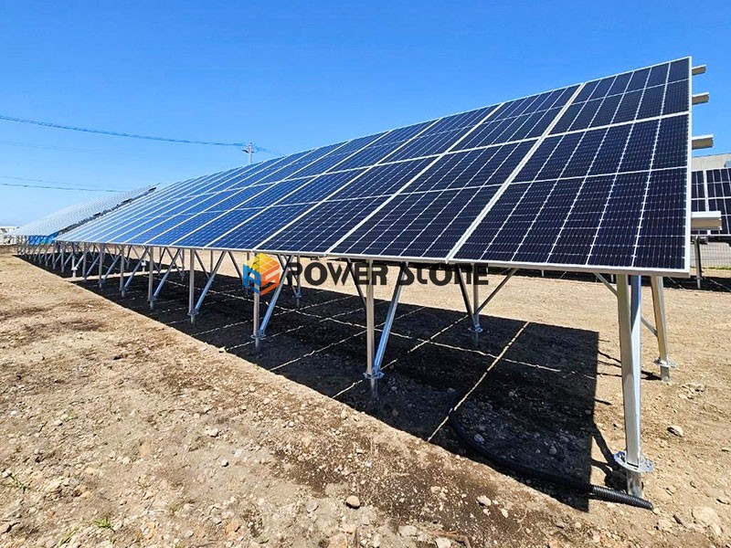 power stone solar ground project