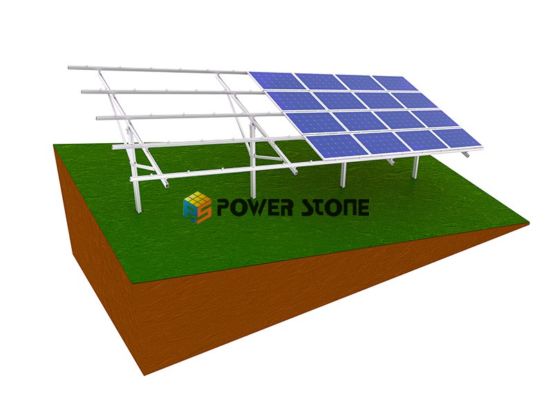 solar single post