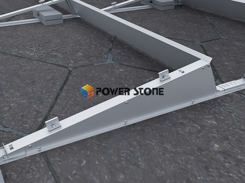 Magnelis steel ballasted mounting