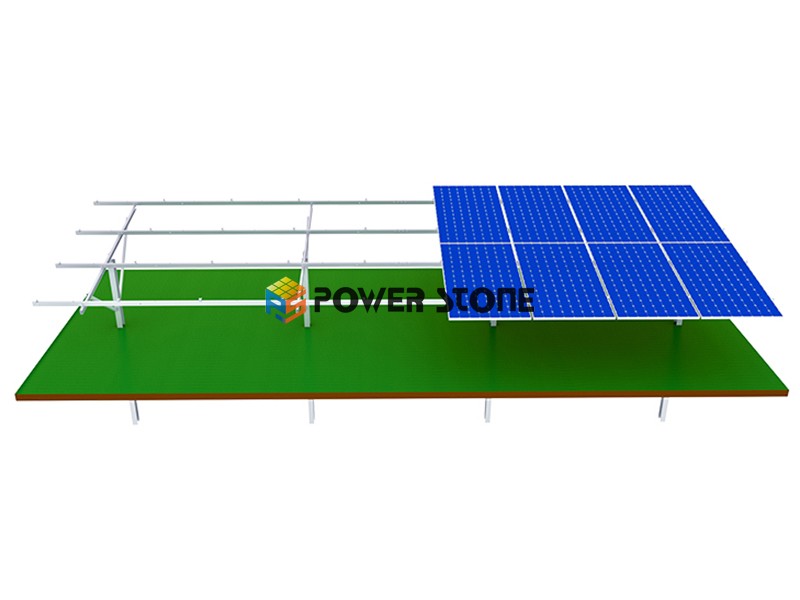 solar ground mounting ZAM double post
