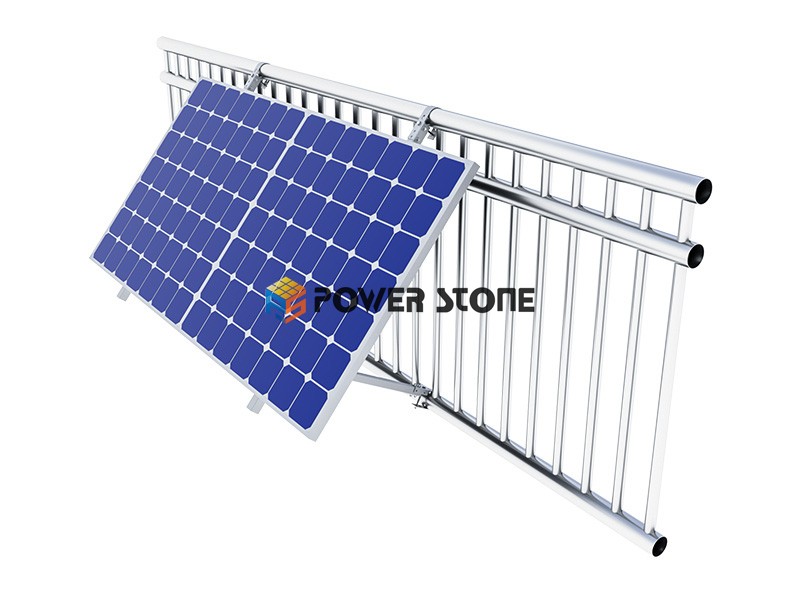 solar balcony mounting