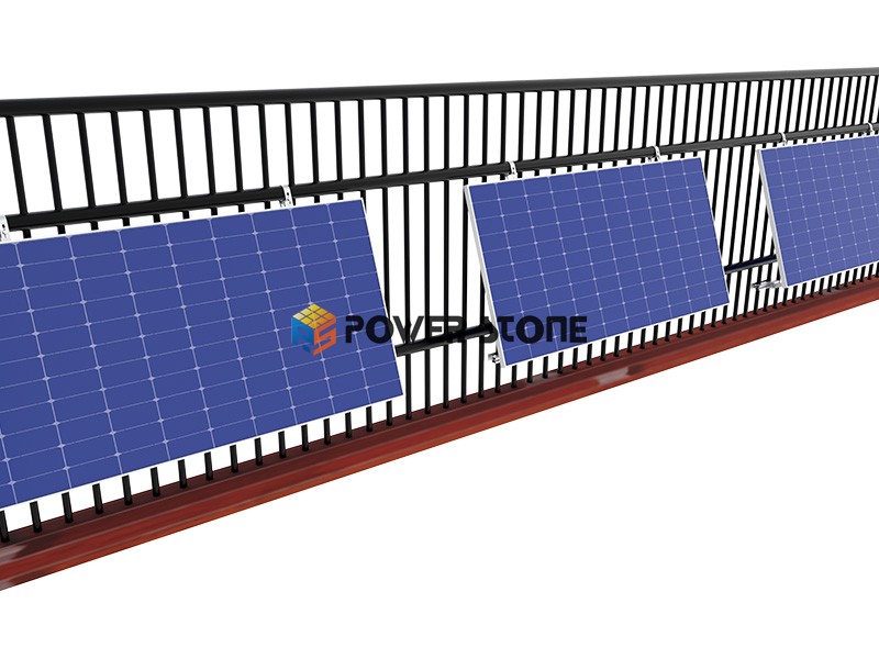 Solar Panel Balcony Mounting Structure