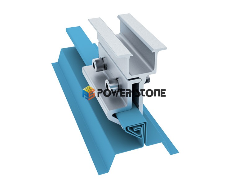 aluminum railless solar clamp