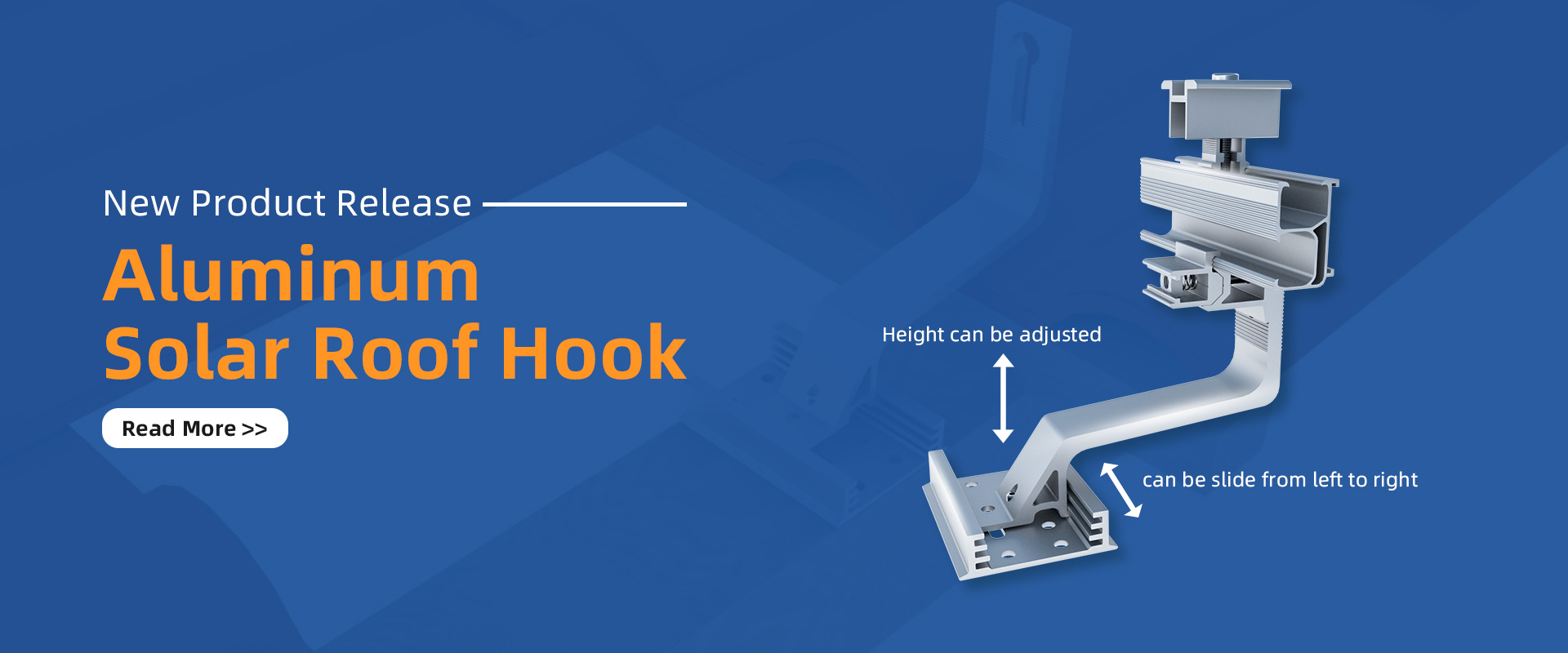 Aluminum Solar Roof Hook