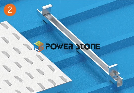 solar steel roof walkway