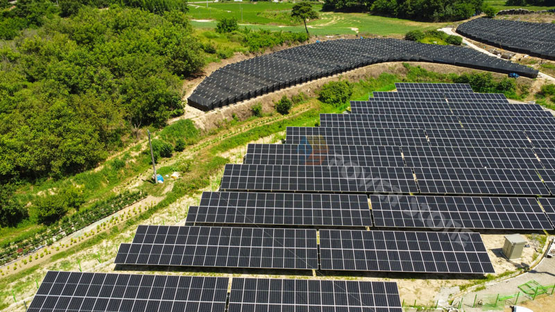 1.14Mw Solar Ground Double Post System Project