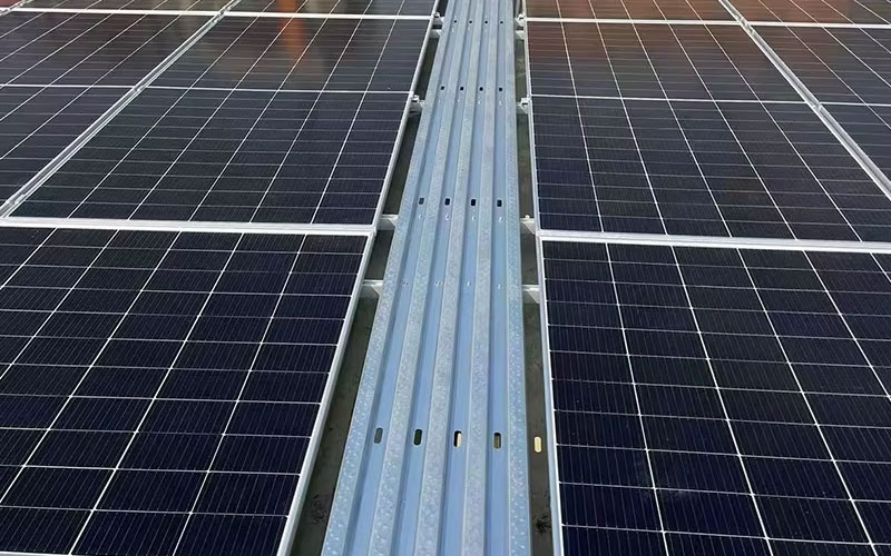 ZAM steel walkway solar pv ZAM steel walkway solar pv