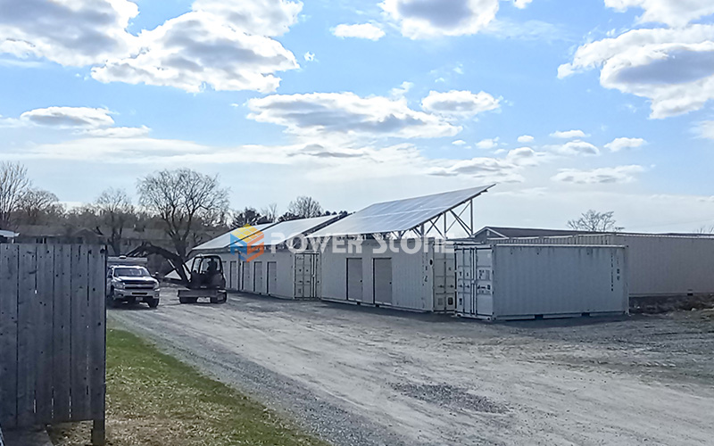 solar container installation