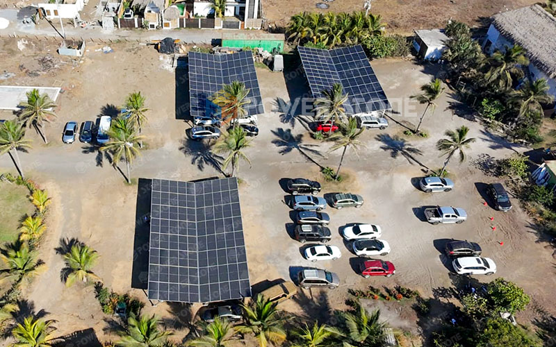 Solar carport