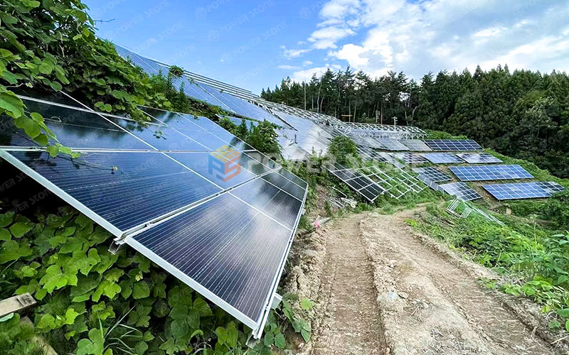 Photovoltaic Solar ground bracket is suitable for various terrains